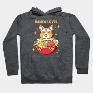 Corgi Ramen Lover Hoodie